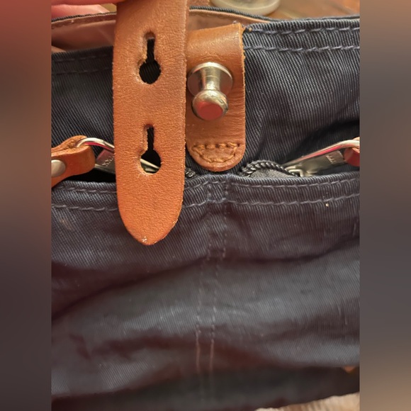 Navy Jcrew laptop briefcase bag - Picture 3 of 5